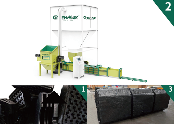 greenmax-epp-foam-recycling-hydraulic-compactor